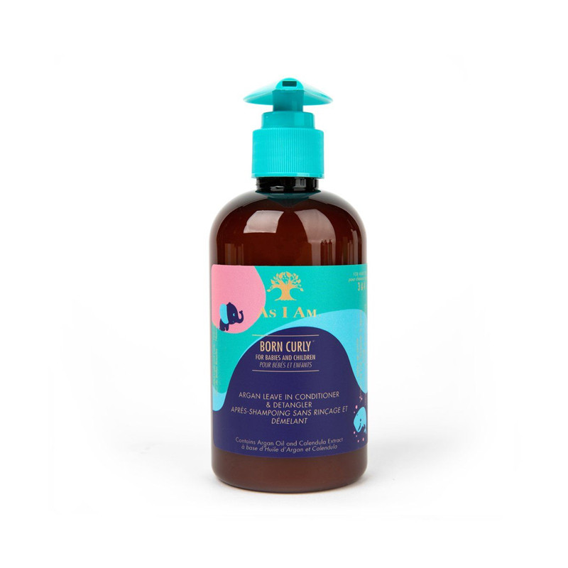 As I Am Born Curly Argan Leave In & Detangler 240ml As I Am Born Curly Argan Leave In & Detangler 240ml