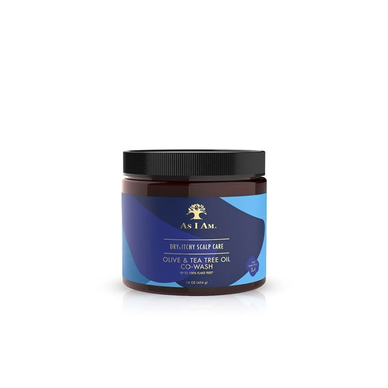 As I Am Dry & Itchy Scalp Care Olive Tea Tree Co Wash 16oz 454gr As I Am Dry & Itchy Scalp Care Olive Tea Tree Co Wash 16oz 454gr