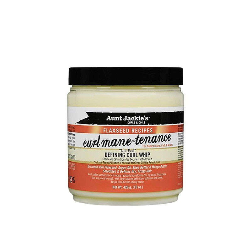 Aunt Jackie's Flaxseed Curl Mane Tenance Defining Curl Whip 426g Aunt Jackie's Flaxseed Curl Mane Tenance Defining Curl Whip 426g