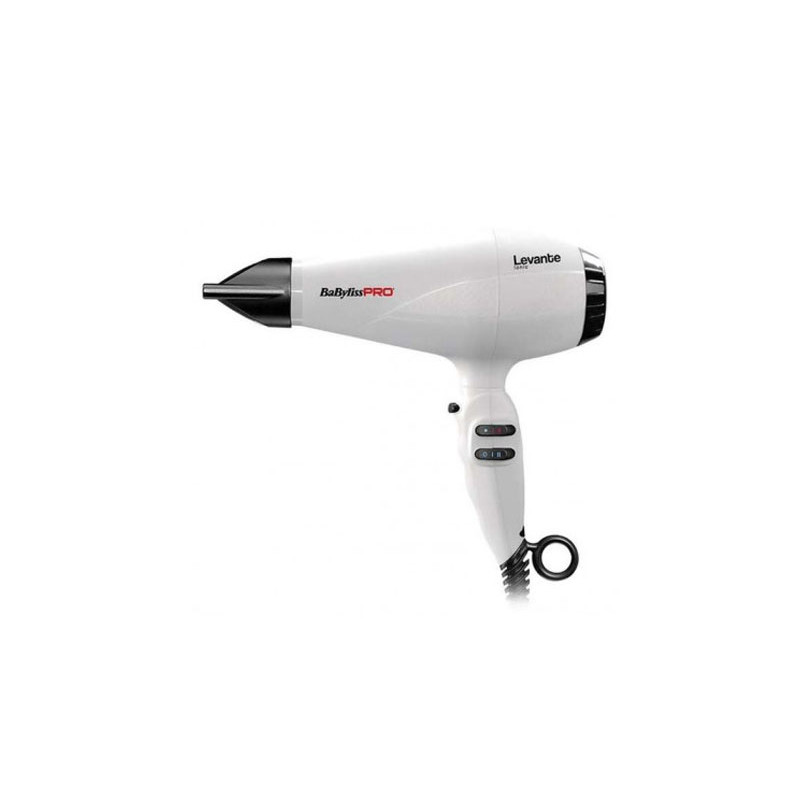 Babyliss Pro Dryer White Levante Ionic 2100w Babyliss Pro Dryer White Levante Ionic 2100w