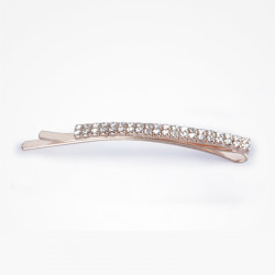 Bifull Decorative Hairpins Diamonds Double Copper