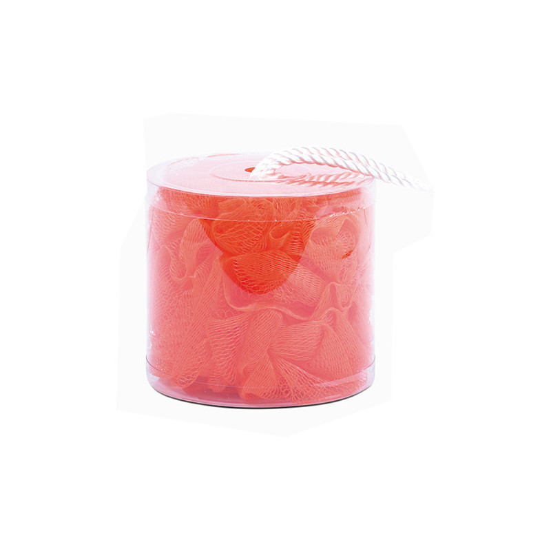 Bifull Mimos Bath Sponge Mesh Orange