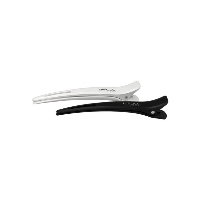 Bifull Plastic Clamp White and Black 6 pcs. Bifull Plastic Clamp White and Black 6 pcs.