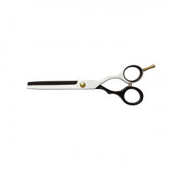 Bifull Scissors Black & White Sculpting 6"