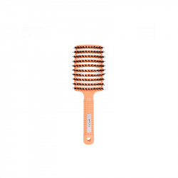 Bifull Skeleton Brush Hair Boar and Nylon Total Brush Orange