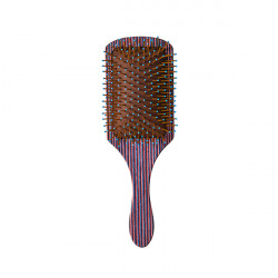 Bifull Brush Striped Wood Brown Racket