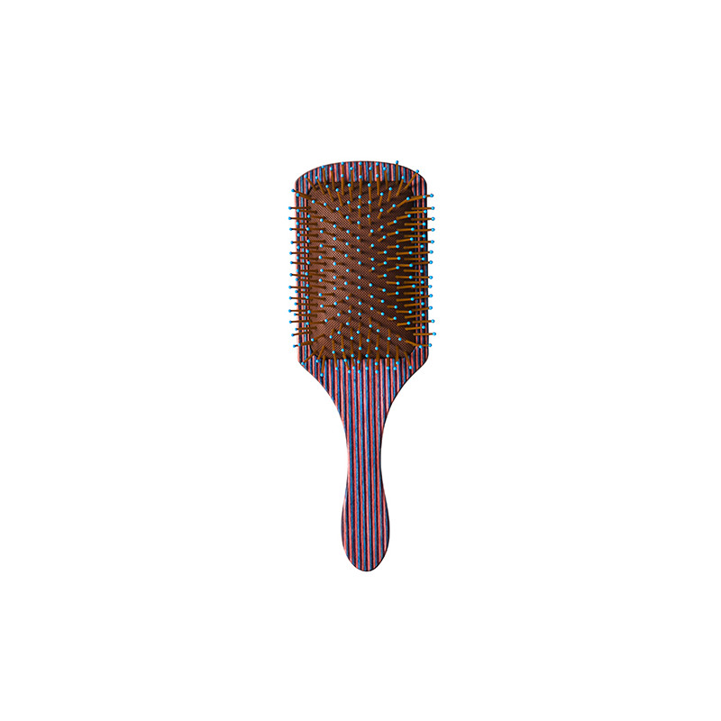 Bifull Brush Striped Wood Brown Racket