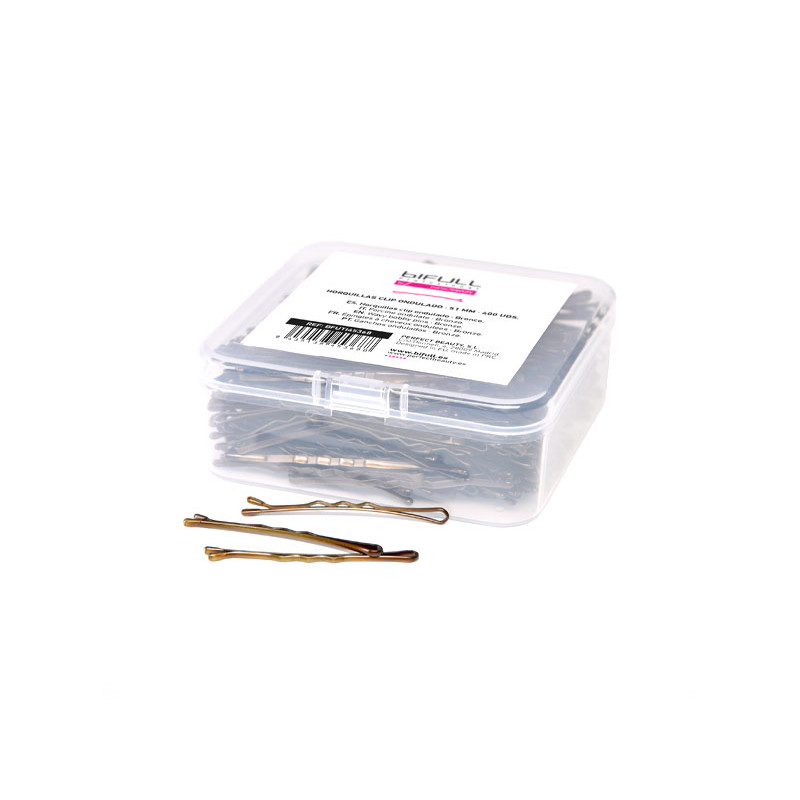 Bifull Wavy Clip 51mm Bronze Box 400 Units