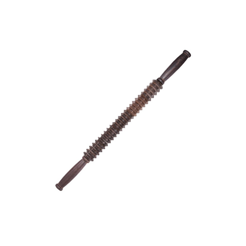Bifull Striped Massage Roller Wood Therapy