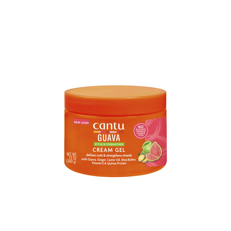 Cantu Guava & Ginger Curl Strengthening Cream Gel 340g Cantu Guava & Ginger Curl Strengthening Cream Gel 340g