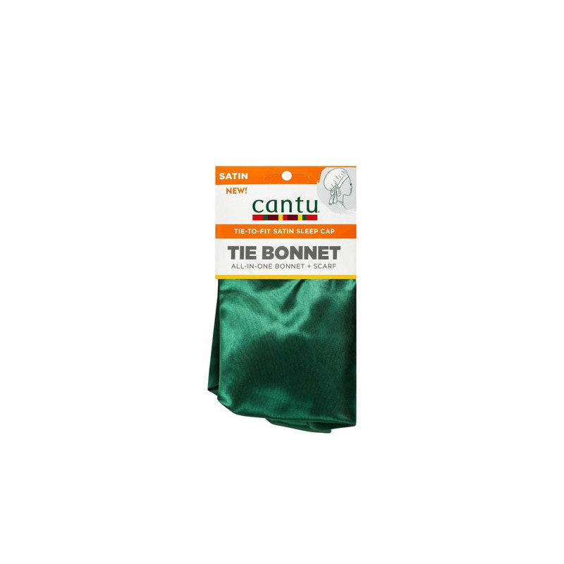 Cantu Satin Tie Bonnet All-In-One Bonnet+Scarf 