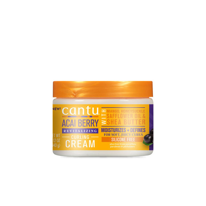 Cantu Acai Berry Revitalizing Curling Cream 340g Cantu Acai Berry Revitalizing Curling Cream 340g