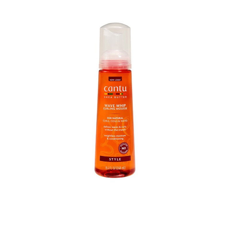 Cantu Natural Hair Wave Whip Curling Mousse (248ml)