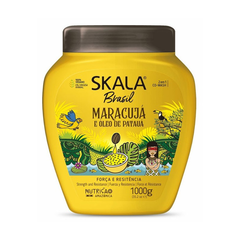 Skala Conditioning Cream Maracuja e Oleo Pataua (1000ml) Skala Conditioning Cream Maracuja e Oleo Pataua (1000ml)