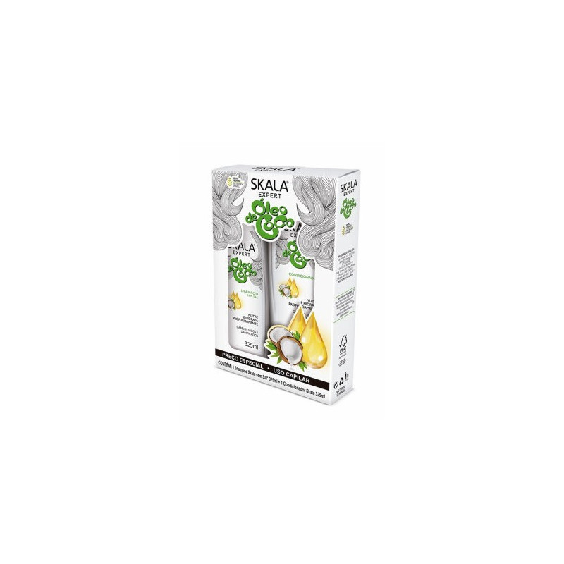 Skala Pack Oleo de Coco Shampoo + Conditioner Skala Pack Oleo de Coco Shampoo + Conditioner