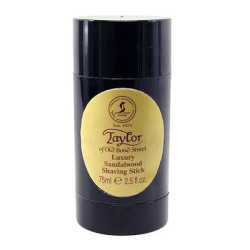 Taylor of Old Bond Street Luxury Sandalwood Shaving Stick (75g)
