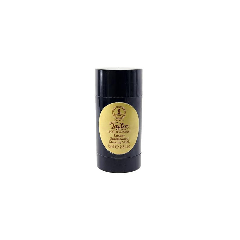 Taylor of Old Bond Street Luxury Sandalwood Shaving Stick (75g)