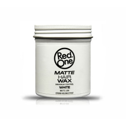 Red One Matte Hair Wax White 100ml