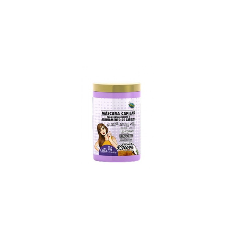 Gota Dourada Straightened Hair With Keratin Mask (1Kg)