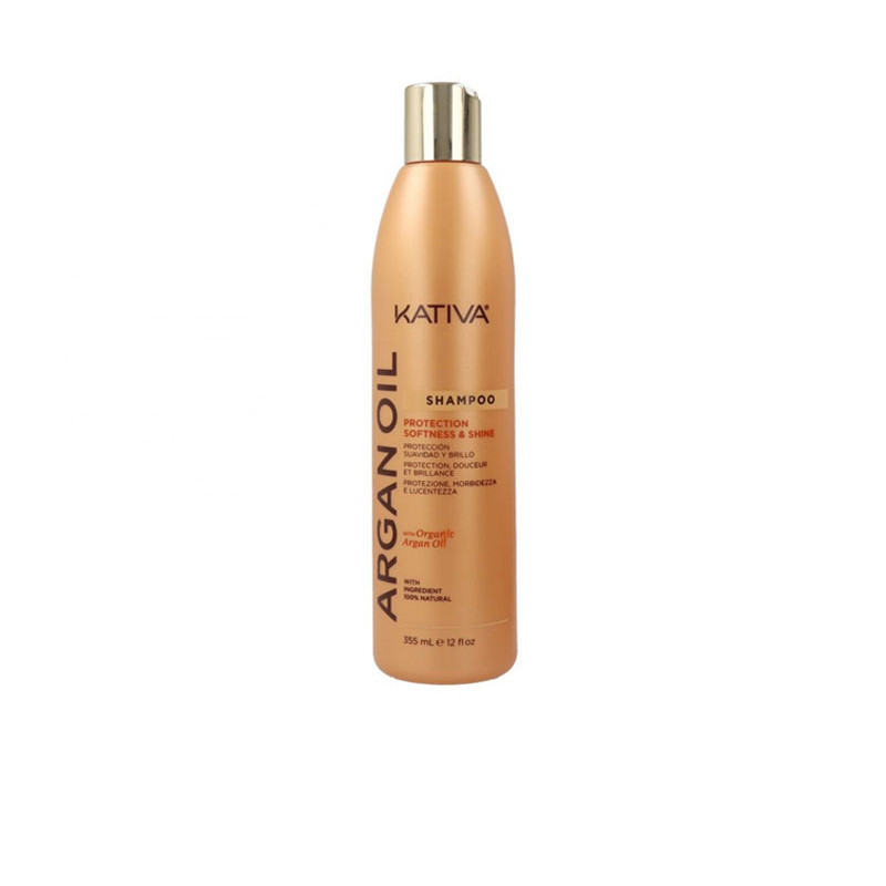 Kativa Argan Oil Shampoo Protection Softness & Shine 355ml