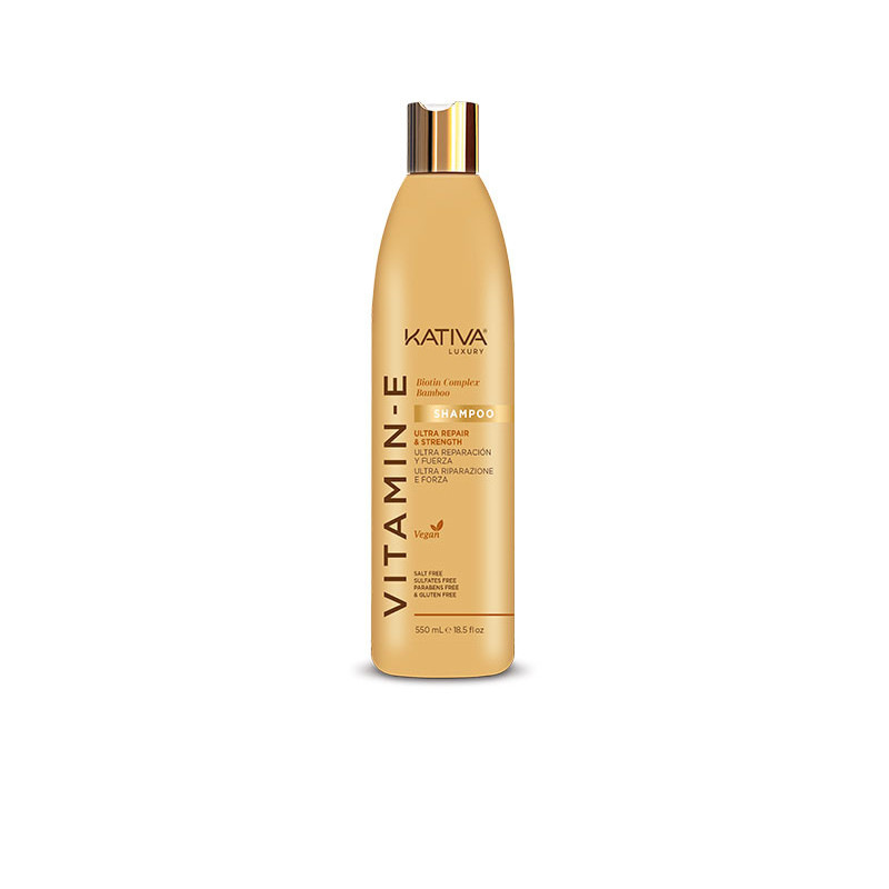 Kativa Vitamin E Biotin Bamboo Shampoo 550ml