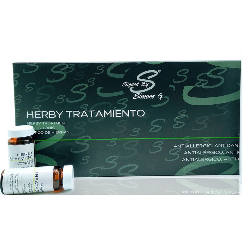 Simone G. 25 Anti-Dandruff Herby Treatment (10x15ml) Simone G. 25 Anti-Dandruff Herby Treatment (10x15ml)