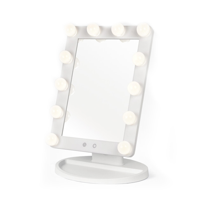Perfect Beauty Touch Light Mirror, Electric, 12 External Lights Light Stage Perfect Beauty Touch Light Mirror, Electric, 12 External Lights Light Stage