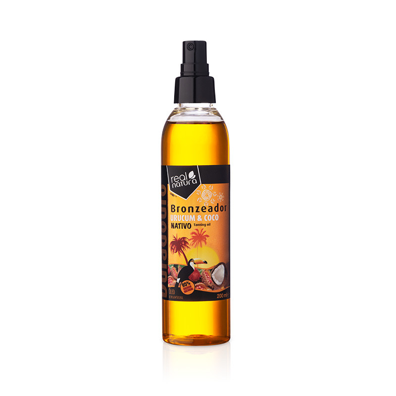 Real Natura Bronzing Oil Urucum + Coconut 200ml