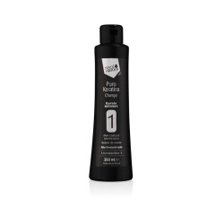 Real Natura Pure Keratin Repairing Moisturizing Shampoo (Step 1) 300ml