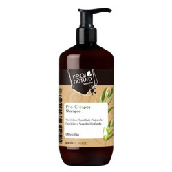 Real Natura Pro-Crespos Shampoo Sem Sal 500ml