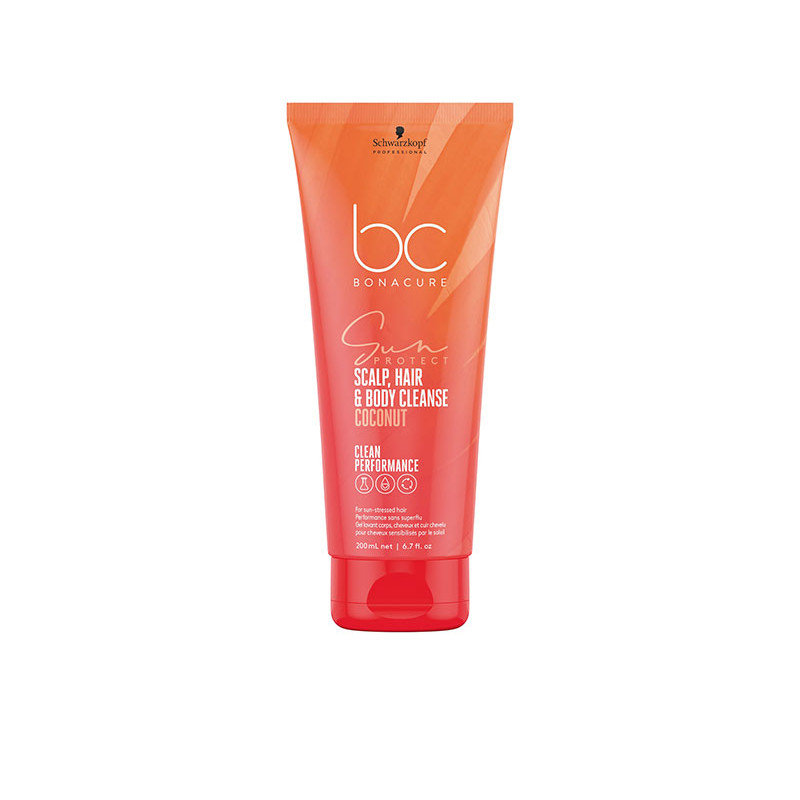 Schwarzkopf BC Sun Protect Scalp, Hair & Body Cleanse Coconut (200ml)