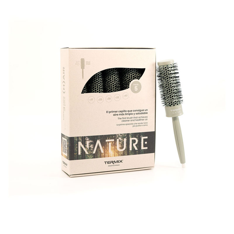 Termix Pack Professional Round Brushes Nature (5 units) 17, 23, 28, 32, 43 Termix Pack Professional Round Brushes Nature (5 units) 17, 23, 28, 32, 43