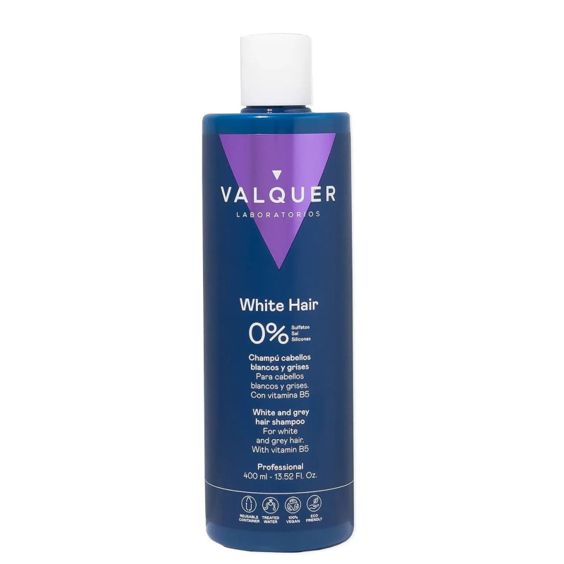 Valquer Shampoo for White and Gray Hair Zero (400ml)