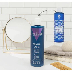 Valquer Shampoo for White and Gray Hair Zero (400ml)
