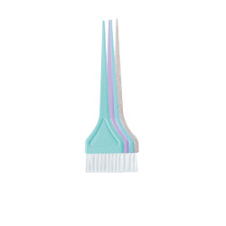 Wad Professional Tint Brush Set Green, Purple, Blue Natural + White Bristle 4pcs/Box