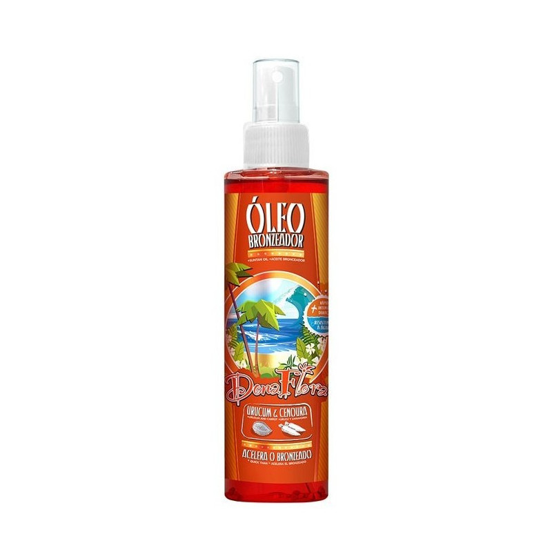 Dona Flora Urucum and Carrot Tanning Oil (200ml)