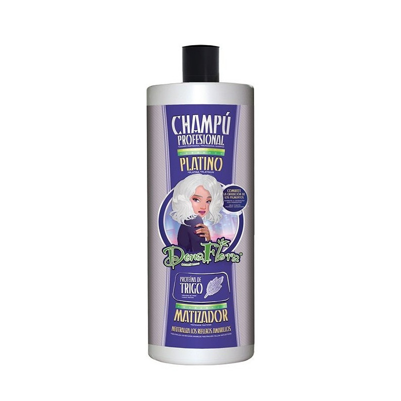Dona Flora Platinum Toning Shampoo (1000ml)