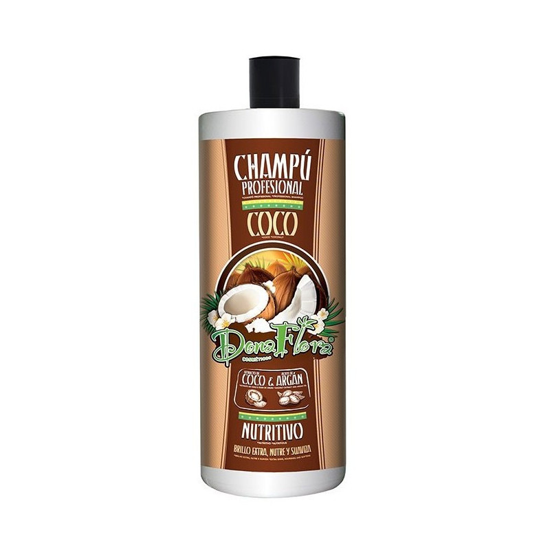 Dona Flora Coconut & Argan Nourishing Shampoo (1000ml)