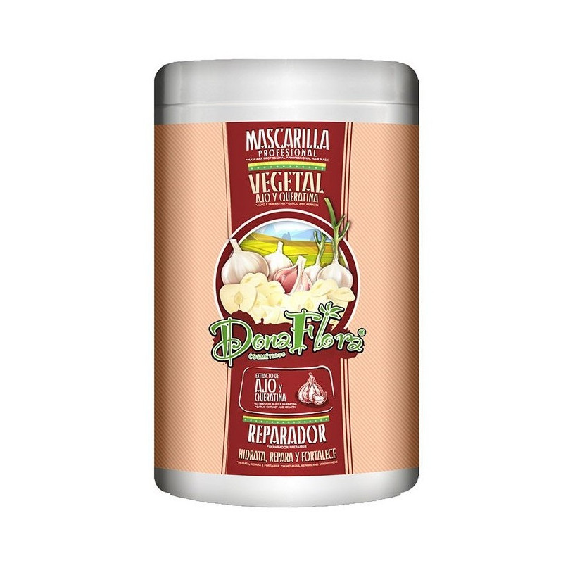 Dona Flora Garlic and Keratin Repairing Hair Mask (1000ml)