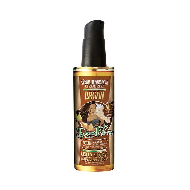 Dona Flora Argan and Macadamia Smooth and Silky Repairing Serum (100ml)