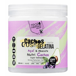 Real Natura Cachos Crush Gelatina Capilar Açaí & Abacate (500ml)
