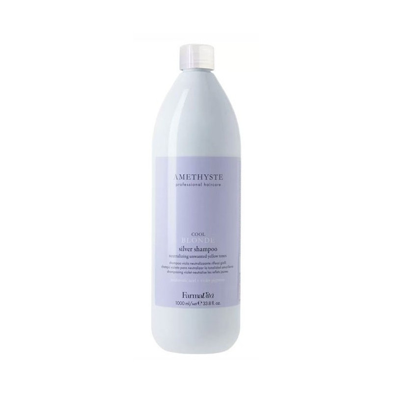 Farmavita Amethyste Cool Blonde Silver Shampoo (1000ml)
