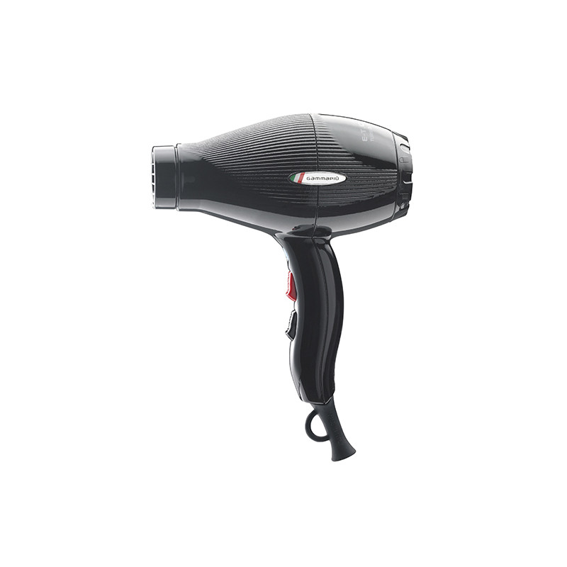 Gamma Piu Hair Dryer E-T.C. Light Black