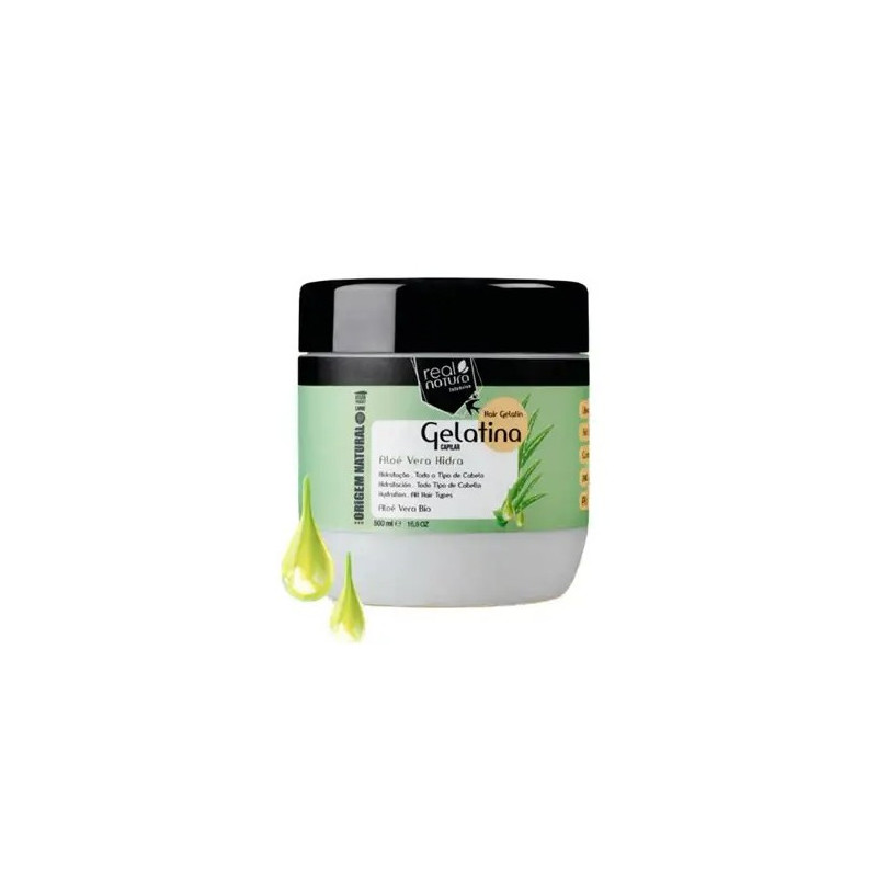 Real Natura Aloe Vera Hair Gelatine 500ml