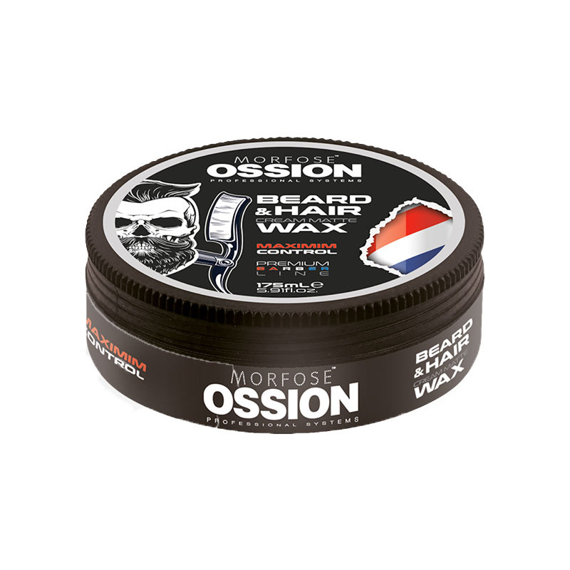 Ossion Beard & Hair Cream Matte Wax (175ml)