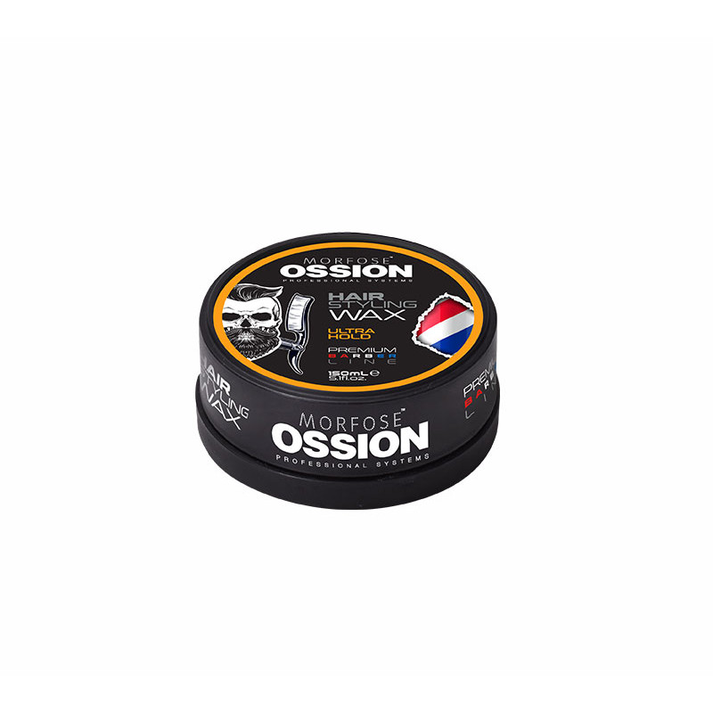 Ossion Hair Styling Wax Ultra Hold Orange (150ml)
