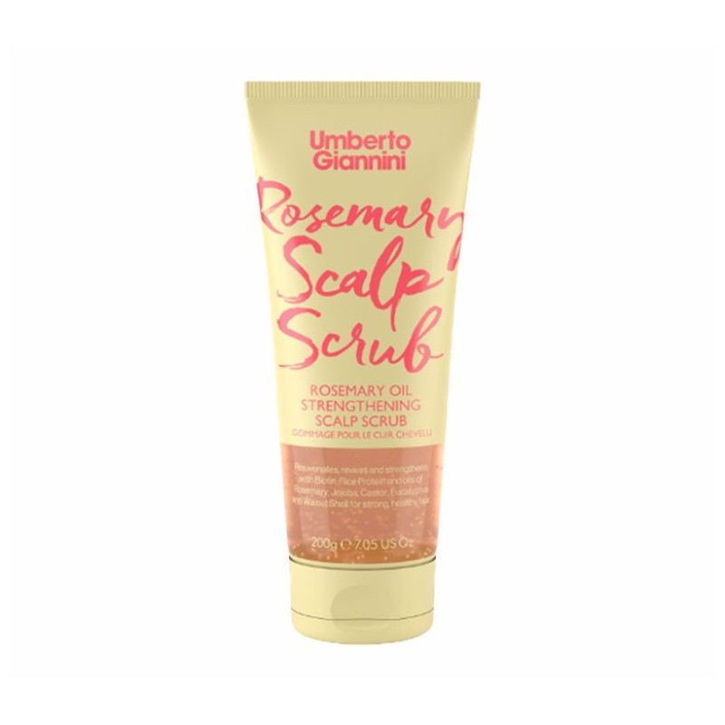 Umberto Giannini Strong Curls Rosemary Oil Strenghtening Scalp Scrub (200ml)
