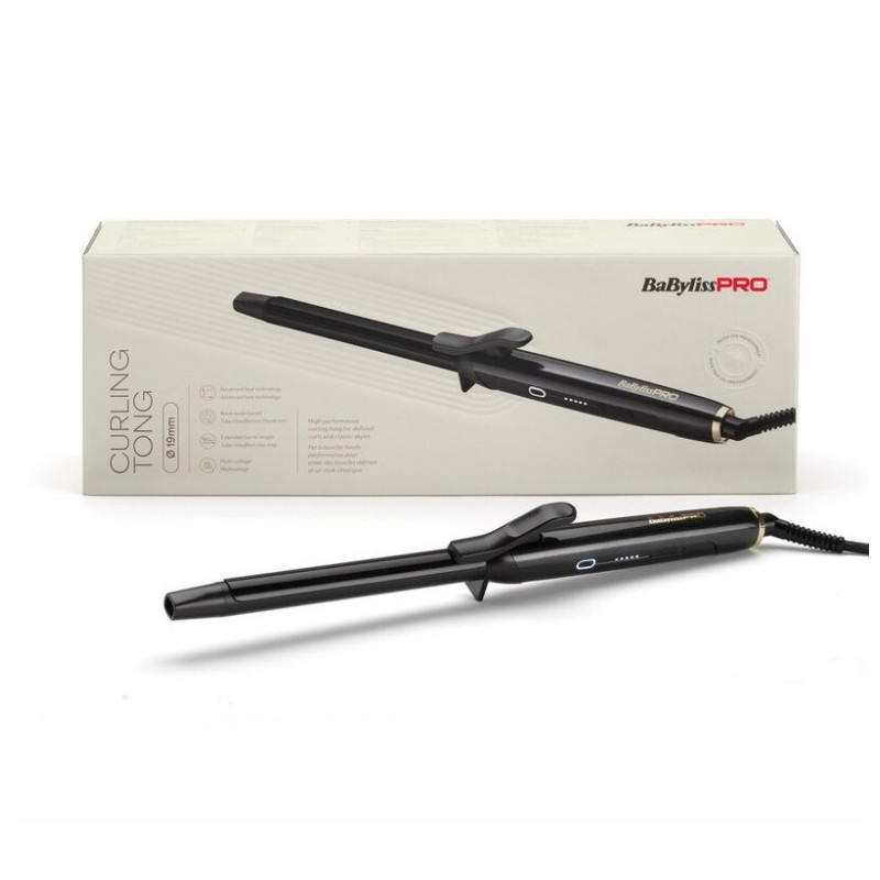 Babyliss Pro High-Performance Black Oxide Curling Iron 19mm