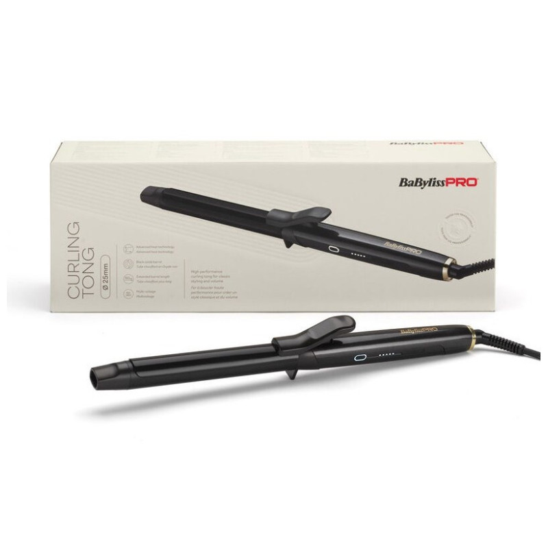 Babyliss Pro Black Oxide Curling Iron High Performance 25mm