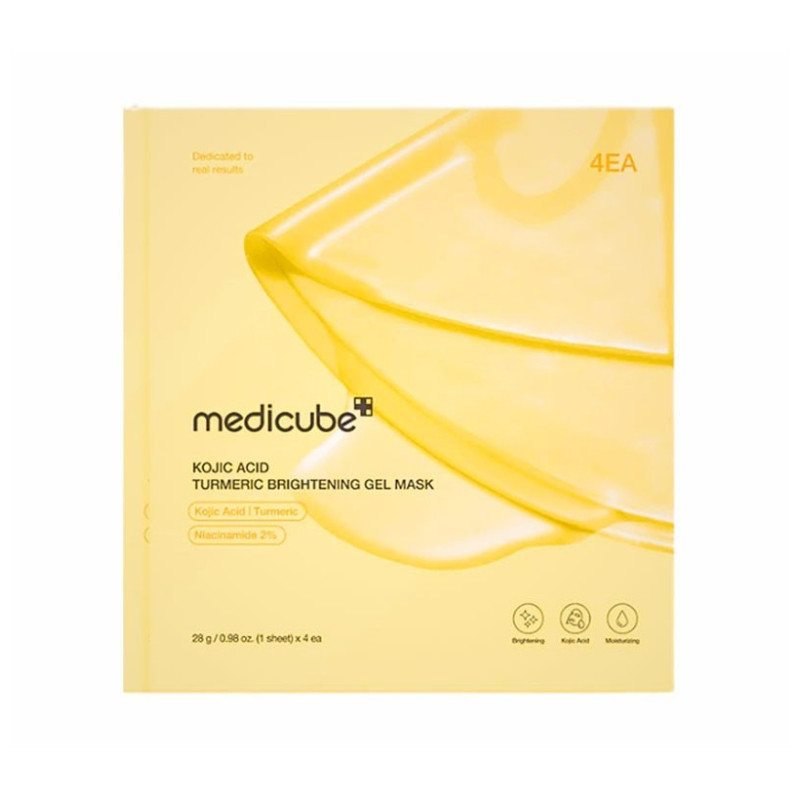 Medicube Kojic Acid Turmeric Brightening Gel Mask (4 units)